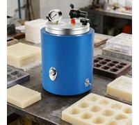 Máquina de inyección de cera,for fabricación de joyas,máquina de fundición de cera redonda,con control de temperatura digital y manómetro,for fabricación de joyas y moldes for velas