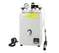 Máquina de inyección de cera, molde de fundición de cera con manómetro y temperatura ajustable de 0 a 100 °C, kit de equipo de inyector de cera al vacío para joyas