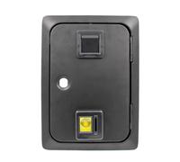 MáQuina de Juego de Arcade o Pinball, Entrada de Monedas, Pozos de Puerta, Puerta con Monedas, Pieza de Consola de Juegos Mech Operada por Monedas