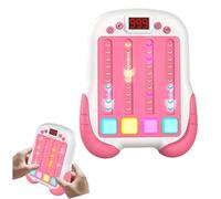 Máquina de juego de ritmo interactivo,juguete de dedos,juego pop-fidget,juego de reacción rápida,juego de teclas de ritmo,juguete desafío musical 2024 electrónica caramelo rosa