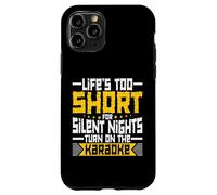 Máquina de Karaoke Divertida Karaoke Mic Creadores de música Cantantes Carcasa para iPhone 11 Pro