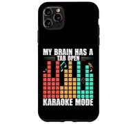 Máquina de Karaoke Divertida Karaoke Mic Creadores de música Cantantes Carcasa para iPhone 11 Pro MAX