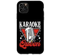 Máquina de Karaoke Divertida Karaoke Mic Creadores de música Cantantes Carcasa para iPhone 11 Pro MAX