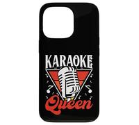 Máquina de Karaoke Divertida Karaoke Mic Creadores de música Cantantes Carcasa para iPhone 13 Pro