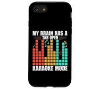 Máquina de Karaoke Divertida Karaoke Mic Creadores de música Cantantes Carcasa para iPhone SE (2020) / 7/8