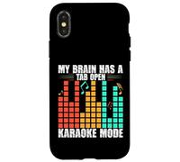 Máquina de Karaoke Divertida Karaoke Mic Creadores de música Cantantes Carcasa para iPhone X/XS