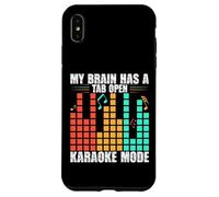 Máquina de Karaoke Divertida Karaoke Mic Creadores de música Cantantes Carcasa para iPhone XS MAX