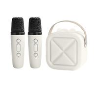 Máquina de karaoke gestionada inalámbrica para Les - Máquina de karaoke con micrófonos, Máquina de karaoke para Les, Presentación de cantantes de Canto Entretenimiento para Amigos de la fam