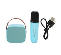 Máquina de karaoke inalámbrica para niños y adultos, mini altavoz Bluetooth con procesador de señal digital y 6 efectos de voz, incluyendo voz de