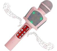 Máquina de karaoke infantil con micrófono inalámbrico Bluetooth, juguete para cantar, regalo para niñas de 4 a 15 años.