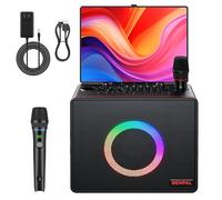 Máquina de karaoke inteligente con pantalla de letras, pantalla táctil integrada de 14 pulgadas