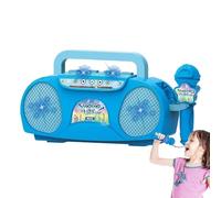 Máquina de Karaoke para | Accesorios Instrumentos | Micrófonos para Altavoces Karaoke | Portátil con Efectos de Iluminación, Accesorios de Instrumentos para