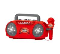 Máquina de Karaoke para | Accesorios Instrumentos | Micrófonos para Altavoces Karaoke | Portátil con Efectos de Iluminación, Accesorios de Instrumentos para