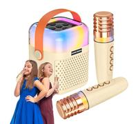 Máquina De Karaoke para Niños Altavoz Inalámbrico para Cantar con 2