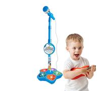 Máquina de Karaoke para Niños - Juguete para Cantar, Altura Ajustable, Resistente y con Luz | Regalo Cumpleaños, Juego Portátil con Micrófono para Diversión en Casa y Fiestas