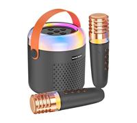 Máquina de Karaoke para niños Luces LED, Reproductor de música, de Sonido