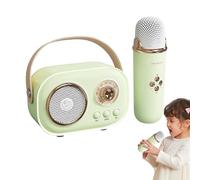 Máquina de karaoke portátil, altavoz de karaoke doméstico, altavoz de karaoke con micrófono, máquina de karaoke pequeña, máquina de karaoke que cambia de voz, de karaoke compacto, karaoke