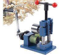 Máquina de laminación de joyas, herramienta de doblado de anillos de manivela para bricolaje, herramienta multifunción para doblar anillos de cuchara y pulseras