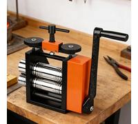 Máquina de laminación de joyas, laminador multifunción para fabricación de joyas de metal, herramienta de rodillo de hoja y alambre