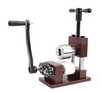 Máquina de laminación, herramienta de doblado de joyería con manivela para prensar tiras y formar círculos, prensa de metal para anillos y pulseras