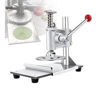 Máquina de laminación manual de masa de pizza con grosor ajustable, fácil de limpiar, perfecta para pizza, tortilla y tarta, no requiere montaje, diseño compacto