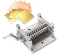 Máquina de laminación manual de placas para doblar metales blandos, herramienta manual de bricolaje para la creación de material rizado