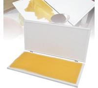 Máquina de láminas de base de cera de abejas, molde de estampado de cera de abejas, herramienta de prensa de base de peine de ojos de 4,9 mm/5,35 mm, fácil desmoldar(5.35mm)