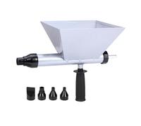 Máquina De Lechada De Cemento - Herramienta Eléctrica Para Señalar Mortero, Aplicador Automático De Lechada, 4 Boquillas De Repuesto | Acabadora De Calafateo Portátil De Mano Para Construcción De Mamp