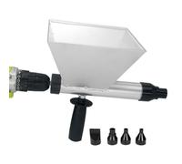 Máquina de lechada de mortero - Aplicador de lechada automático | Pistola apuntadora de mortero portátil con 4 boquillas | Pulverizador de cemento eléctrico para ladrillos, bloques, paredes, pisos, ho