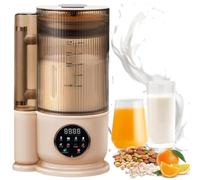 Máquina De Leche De Nueces De 1,5 L, Máquina Automática De Leche De Soja Silenciosa Con Tapa Acústica, Inicio Retrasado, Hervido, Mantener Caliente Automáticamente, Para Bebidas A Base De Plantas, Ave