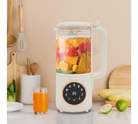 Máquina de leche de soja, 1400 ml, limpieza automática, 800 W, multifunción, para frutos secos, soja, cereales, 29,6 x 13 cm, acero inoxidable