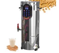 Máquina de leche de soja con molienda automática, limpieza automática, temporizador de 24 horas y filtro de acero inoxidable, máquina eléctrica para uso doméstico o restaurante
