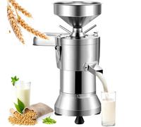 Máquina de leche de soja, máquina de acero inoxidable de 1100 W con filtro de malla 100 y separación automática de pulpa, capacidad de 25 kg/h para restaurantes y uso doméstico