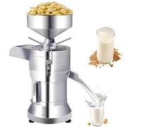 Máquina de leche de soja, molinillo automático de acero inoxidable de 30 kg/h, máquina de leche de soja de 2800 RPM para restaurantes, cafeterías, cantinas, hoteles y tiendas de desayuno