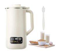 Máquina de Leche de Soja Multifunción,preparadora de sopas y mermeladas de 20 onzas, Fabricante de leche de soya con inicio diferido, Mantener caliente, Autolimpieza, Filtración gratuita,10 cuchillas