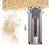 Máquina De Leche De Soja Recién Molida De Gran Capacidad Sin Residuos, Acero Comercial De Acero Inoxidable Grande De Leche De Soya De Gran Capacidad Con Filtro Extraíble