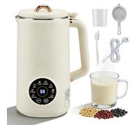 Máquina de Leche Vegetal 8 en 1, 1200 ml Máquina para Hacer Leche de Nueces y Soja con Mantenimiento Caliente y Autolimpieza, Máquina para Leche de Avena para Leche de Almendra/Avena Hecho en Casa