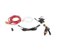Máquina de limpieza de lavado de autos eléctrica de alta presión de 12 V, bomba de agua, pistola rociadora con gatillo, potente kit de lavado portátil de 130 PSI para limpiar