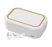 Máquina de limpieza de lentes de contacto,limpiador de lentes de contacto - Máquina portátil de limpieza de contactos ultrasónicos | Contacto Clean Care con cargador, funda de remojo para lentil