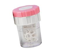 Máquina de limpieza de lentes de contacto portátil, vidrio de limpieza de lentes de contacto giratorio vibración, limpieza y cuidado de contactos, para viajes diarios