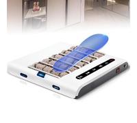 Máquina de limpieza de suela de zapatos, pulidora de zapatos de inducción automática recargable de 260 RPM para entrada del hogar y hotel, no necesita agua, para centros de ventas