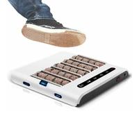 Máquina de limpieza de suela de zapatos totalmente automática, pulido inteligente con cepillo de rodillo absorbente, potencia de succión de 1000 pa, limpieza rápida de 5 segundos para uso en hoteles