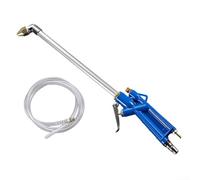 Máquina de limpieza flexible con manguera de 4 pies para sifón y descarga de aceite (azul)
