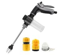 Máquina de limpieza inalámbrica de alta presión de acero inoxidable batería | Mini Kraft Auto potente dispositivo de lavado para tuberías, vehículos, patios, ventanas, exteriores, balcones, terrazas