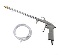 Máquina de limpieza neumática flexible con manguera de largo alcance para limpieza completa en diferentes entornos (gris)