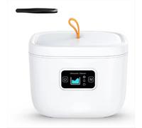 Máquina de limpieza ultrasónica de alta frecuencia de 45000 Hz para vidrio de reloj de dentaduras postizas