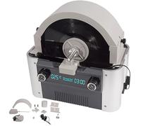 Máquina de limpieza ultrasónica, kit de limpieza de discos de vinilo: máquina profesional automática para la limpieza de álbumes con descontaminación de alta frecuencia y secado al aire.