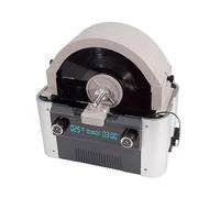 Máquina de limpieza ultrasónica, limpiador ultrasónico de discos de vinilo, sistema de limpieza de LP totalmente automático con secado por centrifugación de alta frecuencia, temporizador y a