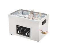 Máquina de limpieza ultrasónica, máquina limpiadora ultrasónica profesional para limpieza industrial con calentador, tanque de baño ultrasónico digital con temporizador, acero inoxidable par