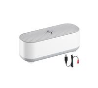 MáQuina de Limpieza UltrasóNica Recargable Limpiador de Lavado por VibracióN de Alta Frecuencia Joyas Gafas Cepillo Dentaduras Limpiador UV